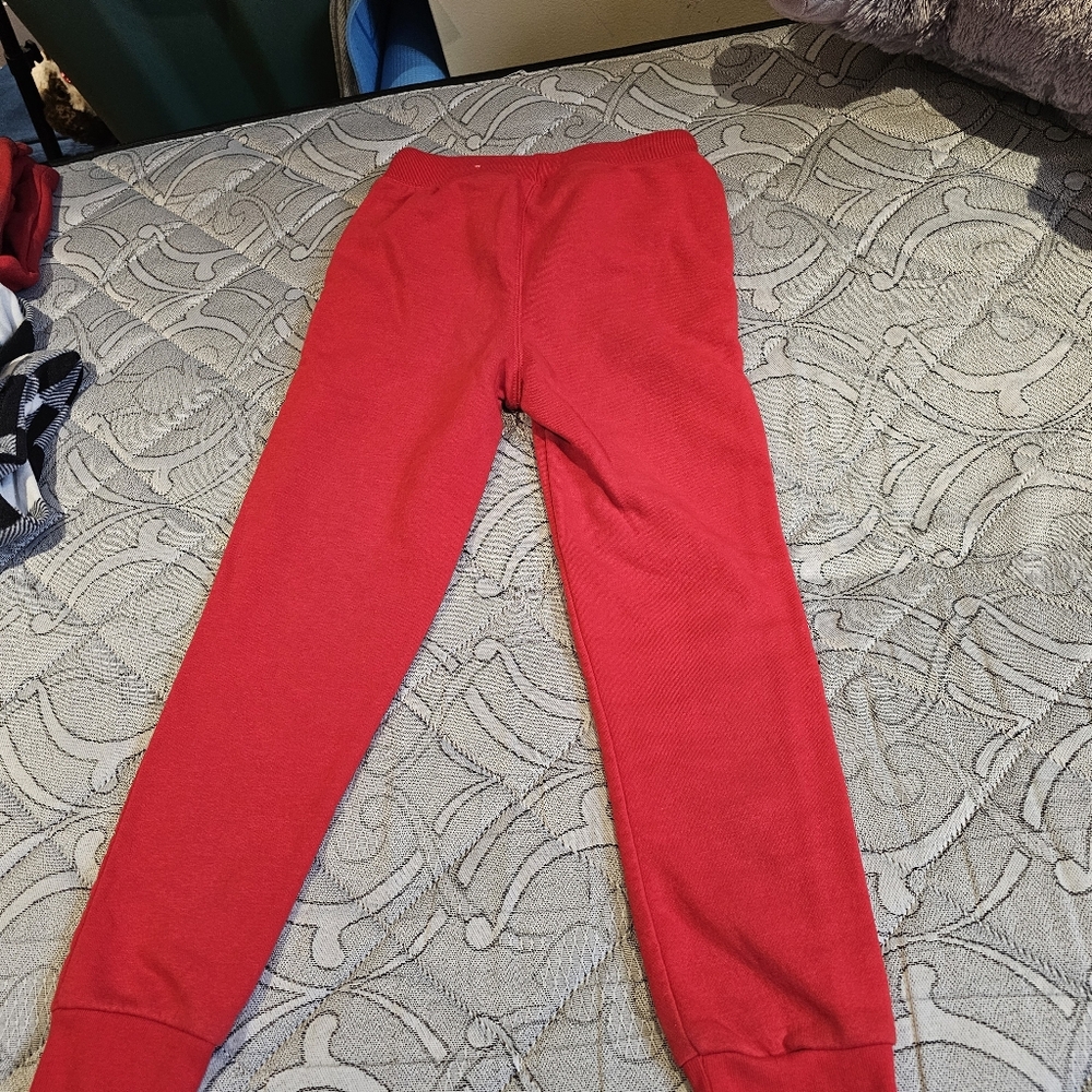 Sweatpants, Red Unisex